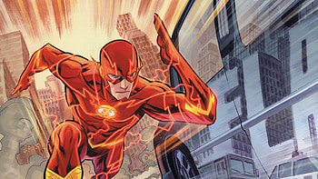 Comic, Flash HD wallpaper