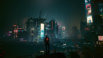 Night City, Night City (Cyberpunk 2077), cyberpunk, V (Cyberpunk 2077), Sci Fi, video game, Cyberpunk 2077 HD wallpaper