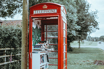 Books, Miscellanea, Miscellaneous, Street, Station, Booth HD wallpaper