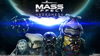 Mass Effect Andromeda Little Big Planet 3, mass-effect-andromeda, games, ps-games, xbox-games, pc-games, artist, digital-art, artwork HD wallpaper