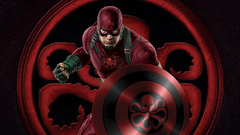 Captain America The Hydra Solider, captain-america, artwork, superheroes, behance, digital-art HD wallpaper