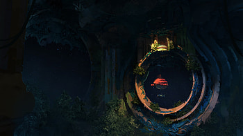 Moongate Galleon — Fantasy Ship, fantasy, ship HD wallpaper