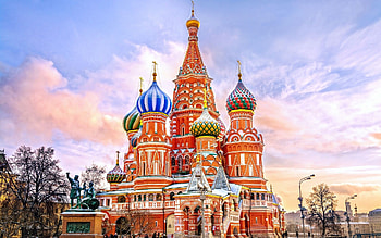 Saint Basil's, Travels, Landmarks of Moscow HD wallpaper