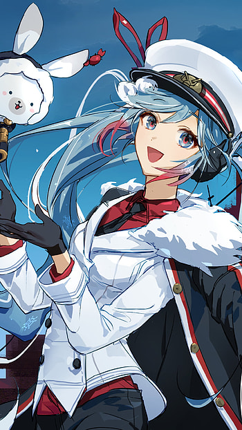 long hair, Hatsune Miku, Anime, Vocaloid HD phone wallpaper