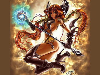Fantasy Girl, cool HD wallpaper