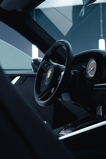 Porsche, Cars, Car, Porsche 911, Steering Wheel, Rudder, Salon HD phone wallpaper