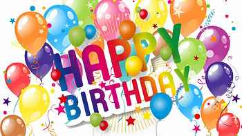 Party balloons , Playful vibe, Cheerful colors, Festive decorations HD wallpaper