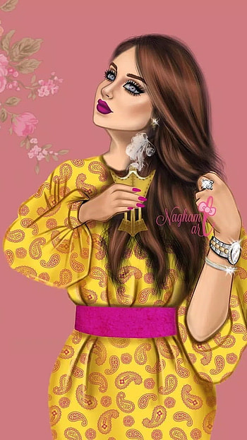 Girly M, Adorable Painting HD phone wallpaper