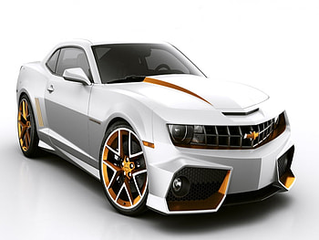 2010 VR Camaro, white, camaro, chevy HD wallpaper