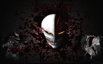 The Lust, bleach, ichigo, mask, hollow, lust, blood, dark HD wallpaper