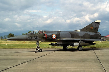 Dassault Mirage 5, dassault, mirage 5, jet fighters, french air force HD wallpaper