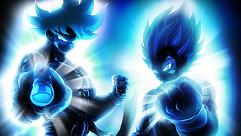 Goku And Vegeta , goku, vegeta, anime, artist, artwork, digital-art, artstation HD wallpaper