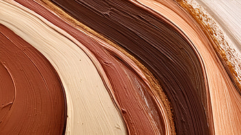 Brown Flow — Abstract Fluid Curves, Brown, Abstract Curves, Texture, Digital Art HD wallpaper