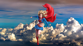 Supergirl Solitude, supergirl, superheroes, artwork, art, digital-art, artstation HD wallpaper