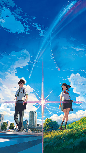 Mitsuha Miyamizu, Taki Tachibana, Your Name., Anime HD phone wallpaper