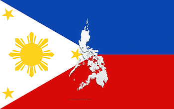 Philippines map silhouette, Flag of Philippines, silhouette on the flag, Philippines, 3d Philippines map silhouette, Philippines flag, Philippines 3d map HD wallpaper
