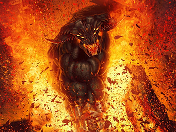 Fantasy, Demons HD wallpaper