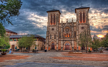 San Fernando Cathedral, San Antonio (Texas) HD wallpaper