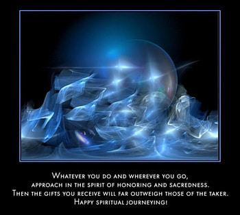 happy Spiritual Journey, quote, digital art, fractal HD wallpaper