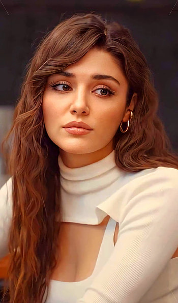 Hande ercel, Turkish actress HD phone wallpaper