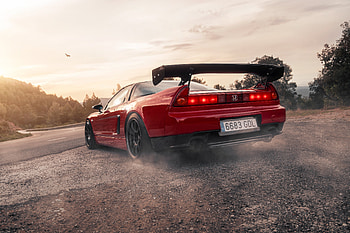Honda Nsx Rear, honda-nsx, honda, cars, behance HD wallpaper