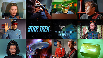 Is There In Truth No Beauty?, TOS, Spock, Ambassador Kollos, Larry Marvick, Star Trek, Is There In Truth No Beauty, Dr Miranda Jones HD wallpaper