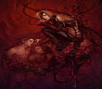 Jussie, abstract, fantasy, dark HD wallpaper
