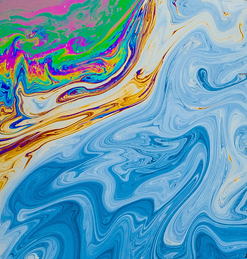 Abstract, Divorces, Multicolored, Motley, Paint, Liquid, Fluid Art HD phone wallpaper
