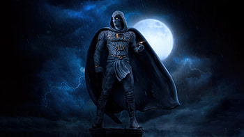 Moon Knight Art , moon-knight, superheroes, artist, artwork, digital-art, behance HD wallpaper