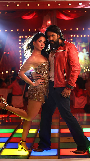 Yash, kgf, tamanna bhatia HD phone wallpaper
