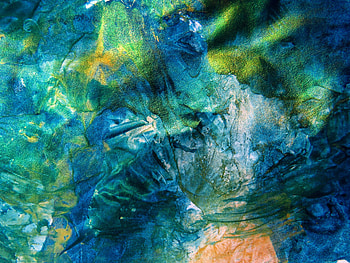 Texture, green, beautiful, modern art HD wallpaper