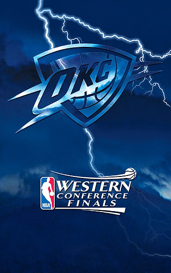 Oklahoma City Thunder, Oklahoma Thunder, Thunder backgrounds, NBA team HD phone wallpaper