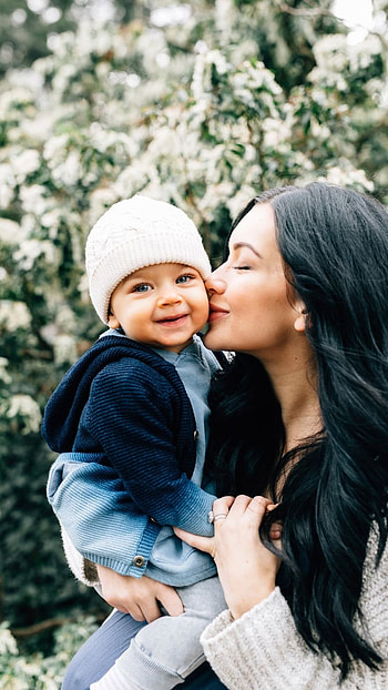 Mom Dad Wala, Cute Little Baby HD phone wallpaper