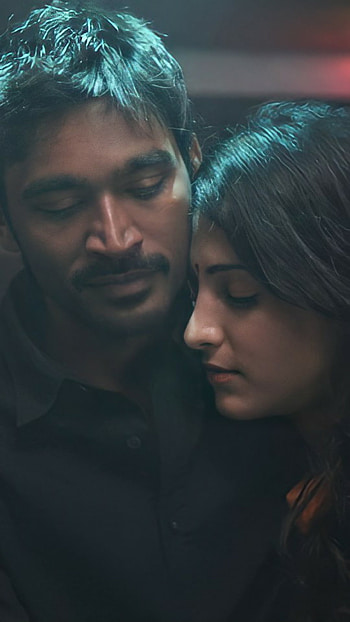 Love, Dhanush, romantic, Kollywood HD phone wallpaper