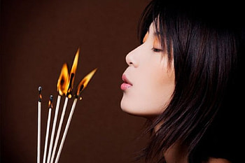 Young woman blowing out matches, Young, matches, graphy, fire, woman HD wallpaper