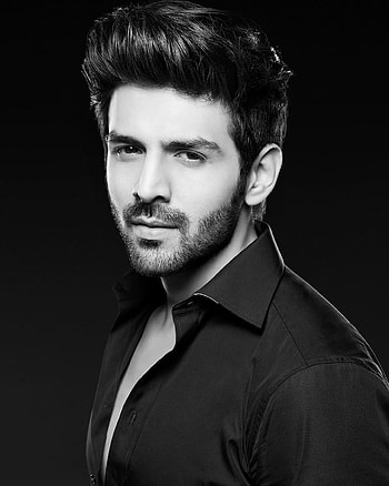 Kartik Aaryan, actor, bhoolbhulaiyaa2, blackandwhite, kartikaaryan, hot HD phone wallpaper