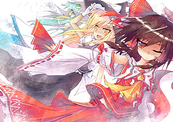 White Squad, classic, anime, touhou, wall, new HD wallpaper