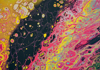 Abstract, Divorces, Multicolored, Motley, Paint, Liquid, Stains, Spots, Fluid Art HD wallpaper