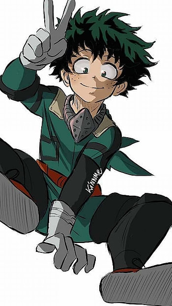 Izuku Midoriya, Korean, Cartoon HD phone wallpaper