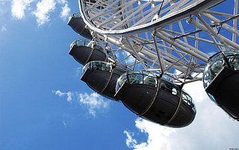 London Eye, london, eye HD wallpaper