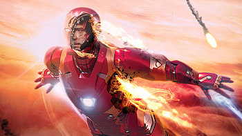 Iron Man Flying , iron-man, superheroes, artist, artwork, digital-art, artstation HD wallpaper