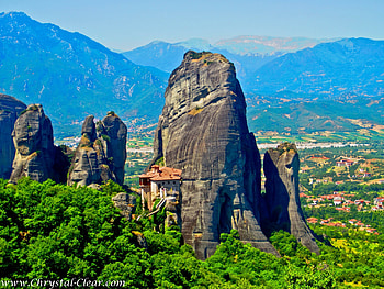 Meteora, Greece Landscape, greece, nature, mountains, meteora HD wallpaper