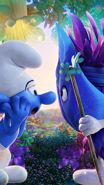 Smurfs: The Lost Village (2022) movie HD phone wallpaper