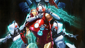 Iron Man Trapped, iron-man, superheroes, artwork, artist, artstation HD wallpaper