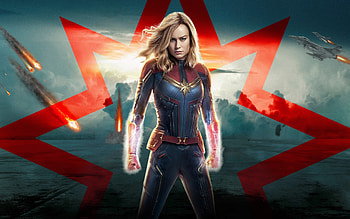 Brie Larson, Captain Marvel Film, PC HD wallpaper
