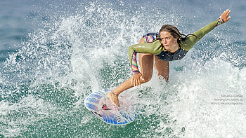 suit neuprene Girls Sport Surfing Spray Water HD wallpaper