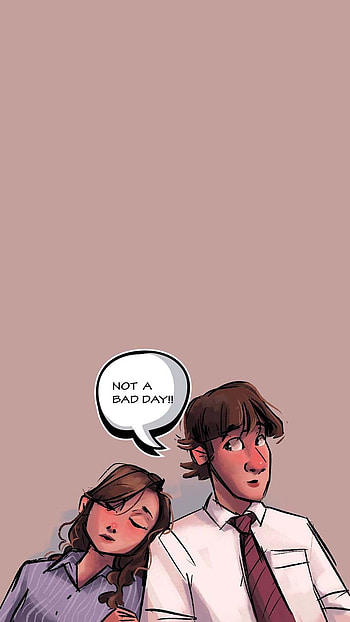 Jim_pam, office, pam, jim HD phone wallpaper