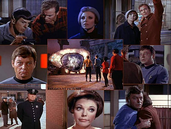 City On The Edge Of Forever, guardian of forever, star trek, edith keeley, mccoy, spock, kirk HD wallpaper