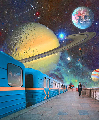 Future, atmosphere, world, train HD phone wallpaper