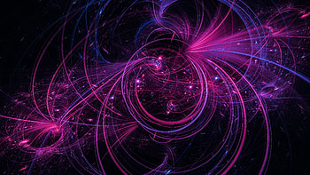 Abstract, Lines, Fractal, Glow, Confused, Intricate HD wallpaper